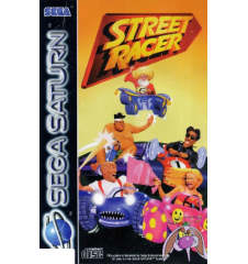 Sega Saturn Street Racer pal cib