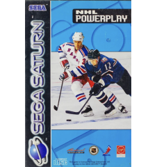Sega Saturn NHL Powerplay pal cib