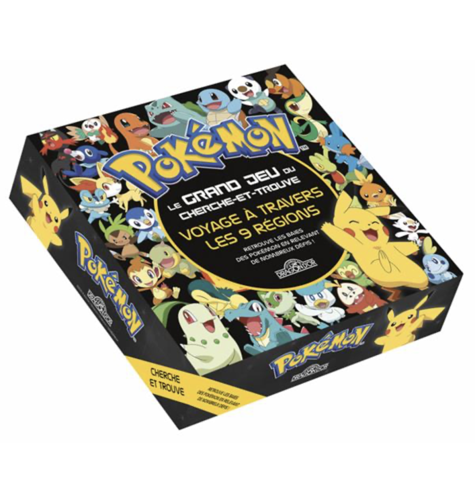 Pokemon Le grand jeu Voyage à travers les 9 régions