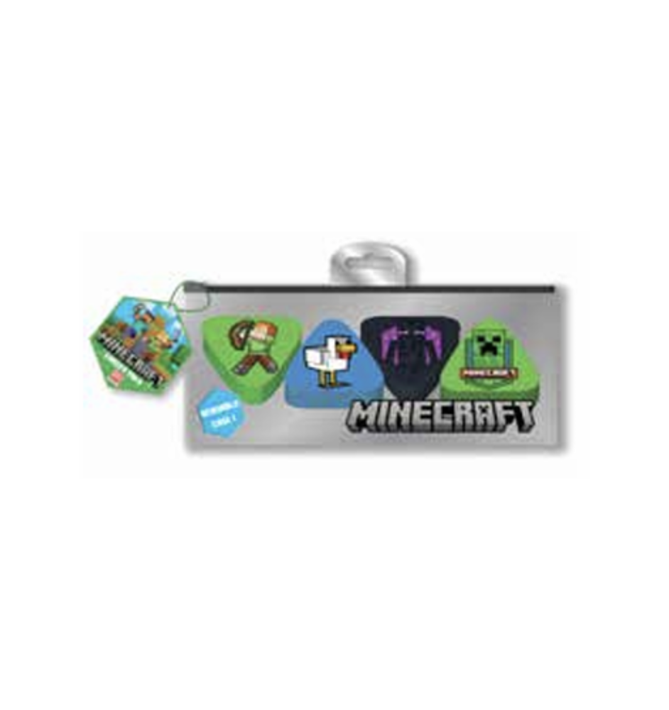 Minecraft Eraser Set