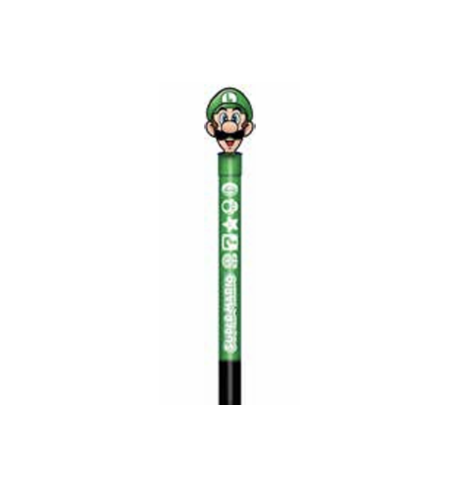 Super Mario Luigi 2D Spinning Topper Pen