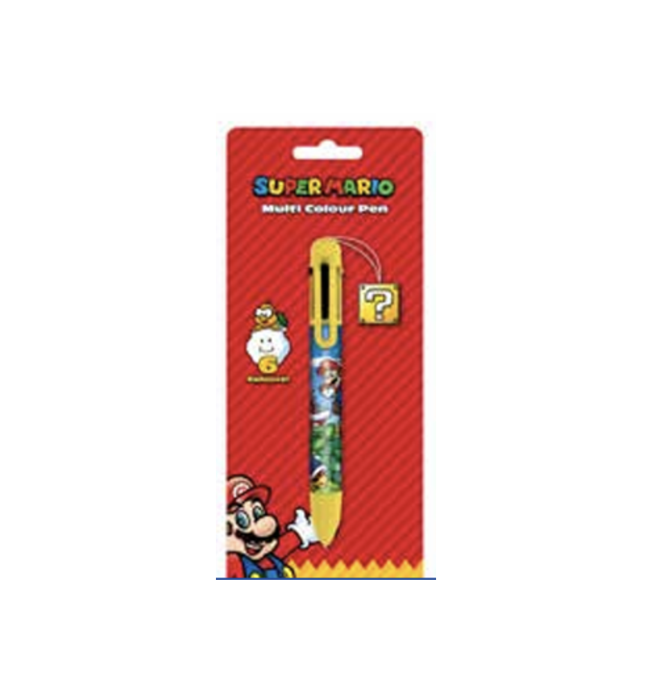 Stylo Super Mario Bic Multicolore