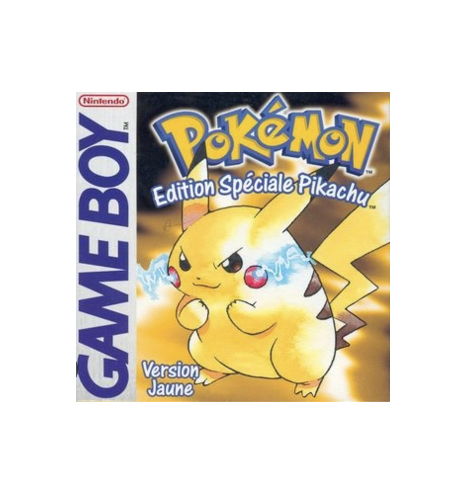 Game boy Pokemon jaune loose pal Fra