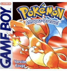 Game boy Pokemon rouge loose pal Fra