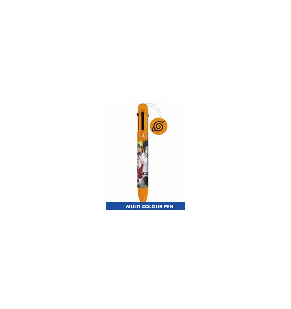 Stylo Bic multicolore Naruto
