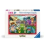 Puzzle Pokemon L'affrontement de Pokémon 1000P