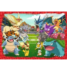Puzzle Pokemon L'affrontement de Pokémon 1000P