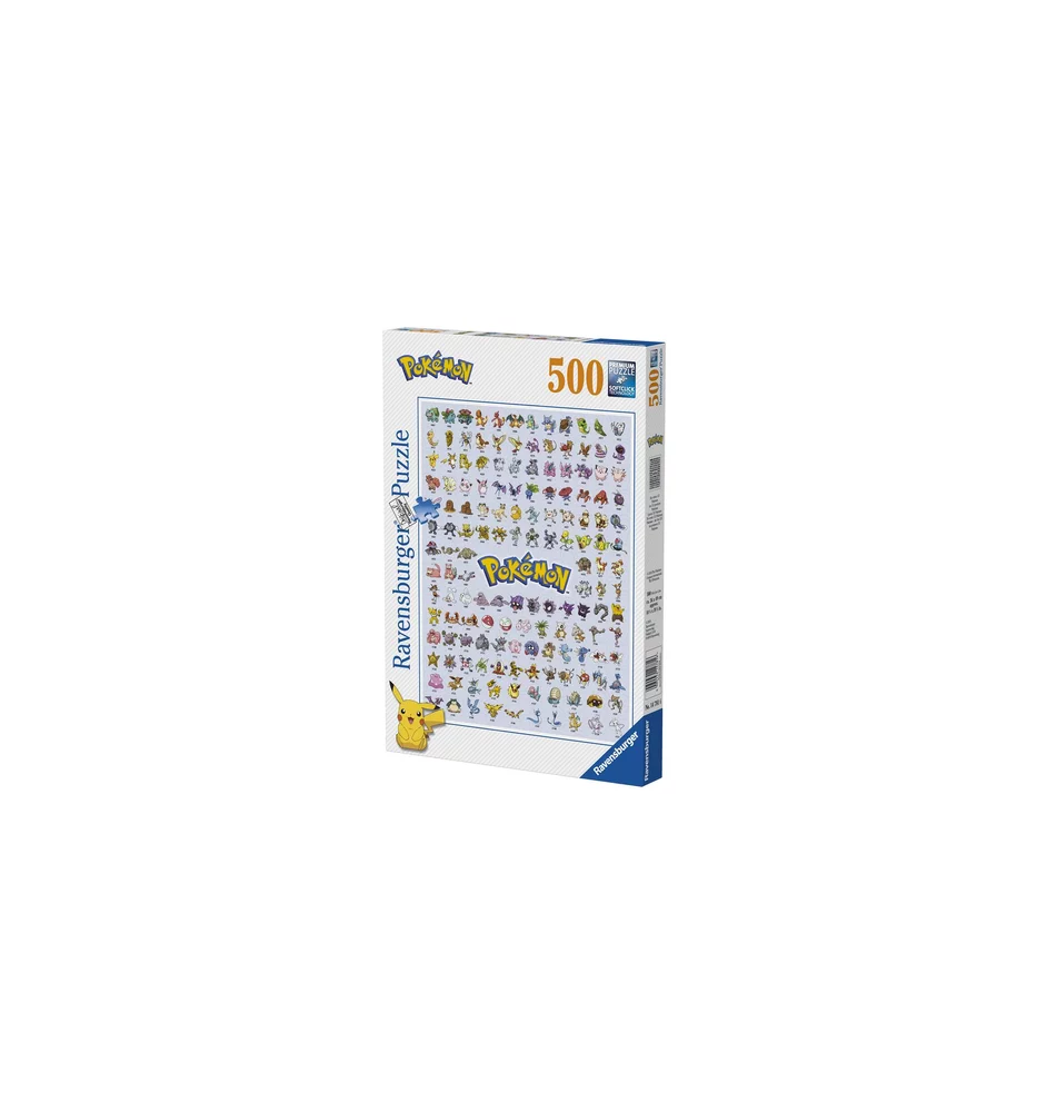 Puzzle Pokemon Pokedex premiere generation 500P