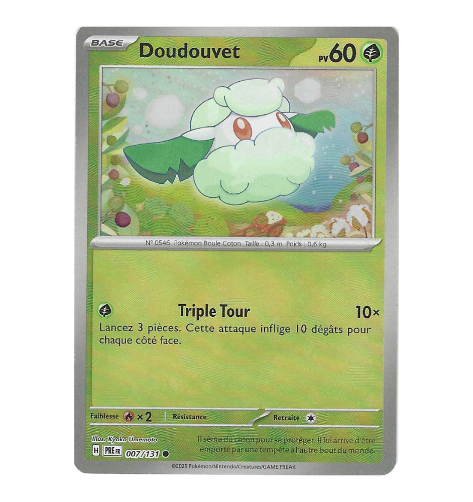Doudouvet 007/131 Reverse Pokeball