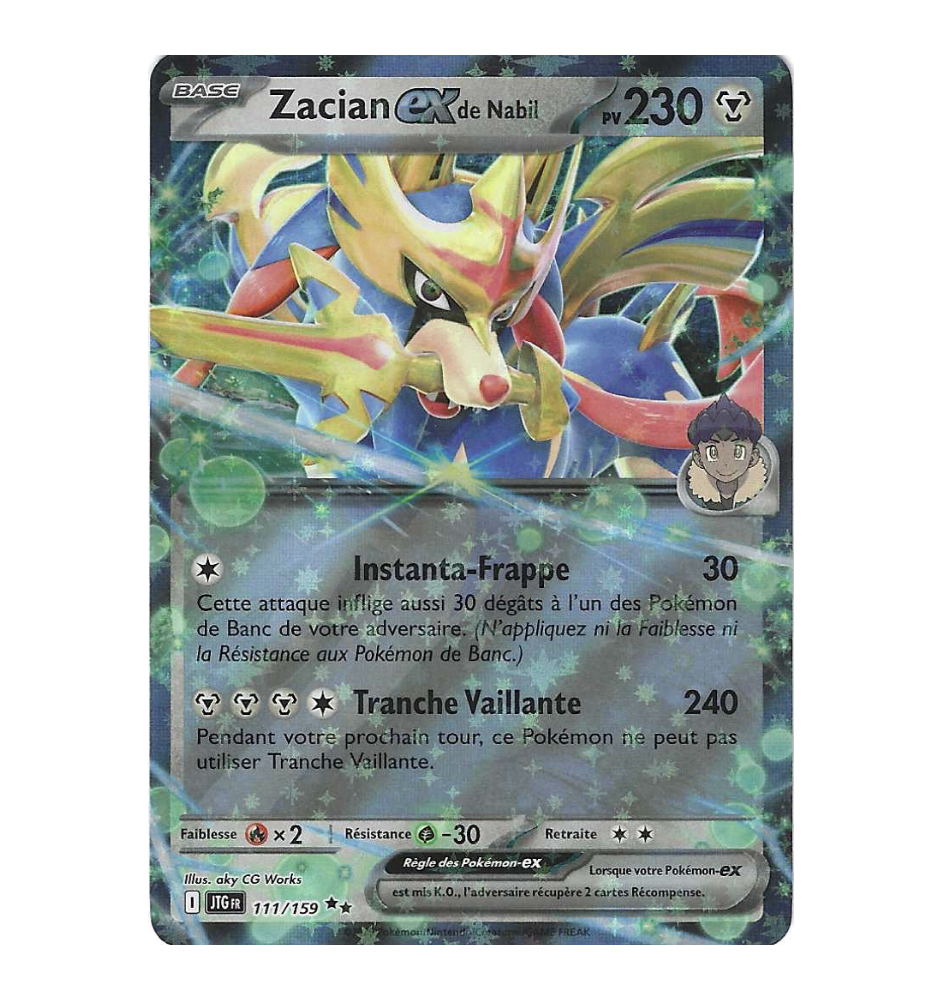 Zacian Ex De Nabil 111/159