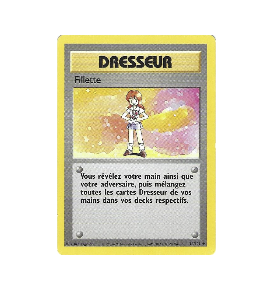Dresseur Fillette 75/102