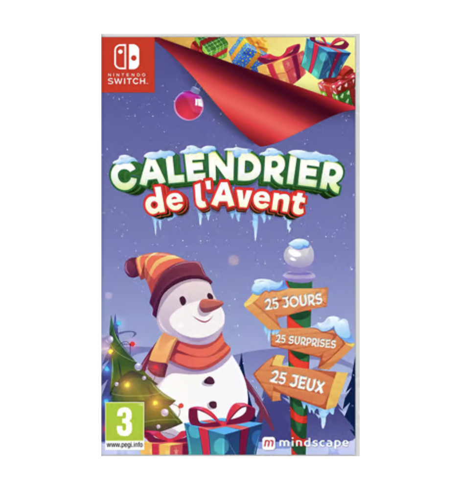 Switch Calendrier de l'avent neuf