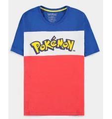 Pokemon Colour Block T-Shirt Homme XL