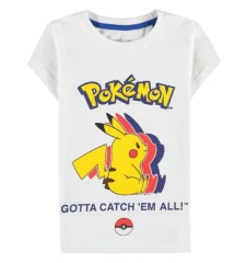 Pokemon Pika Silhouette T-Shirt Kids (110/116)