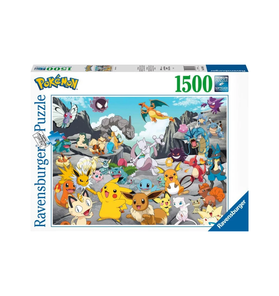 Puzzle Pokemon 1500P Classics