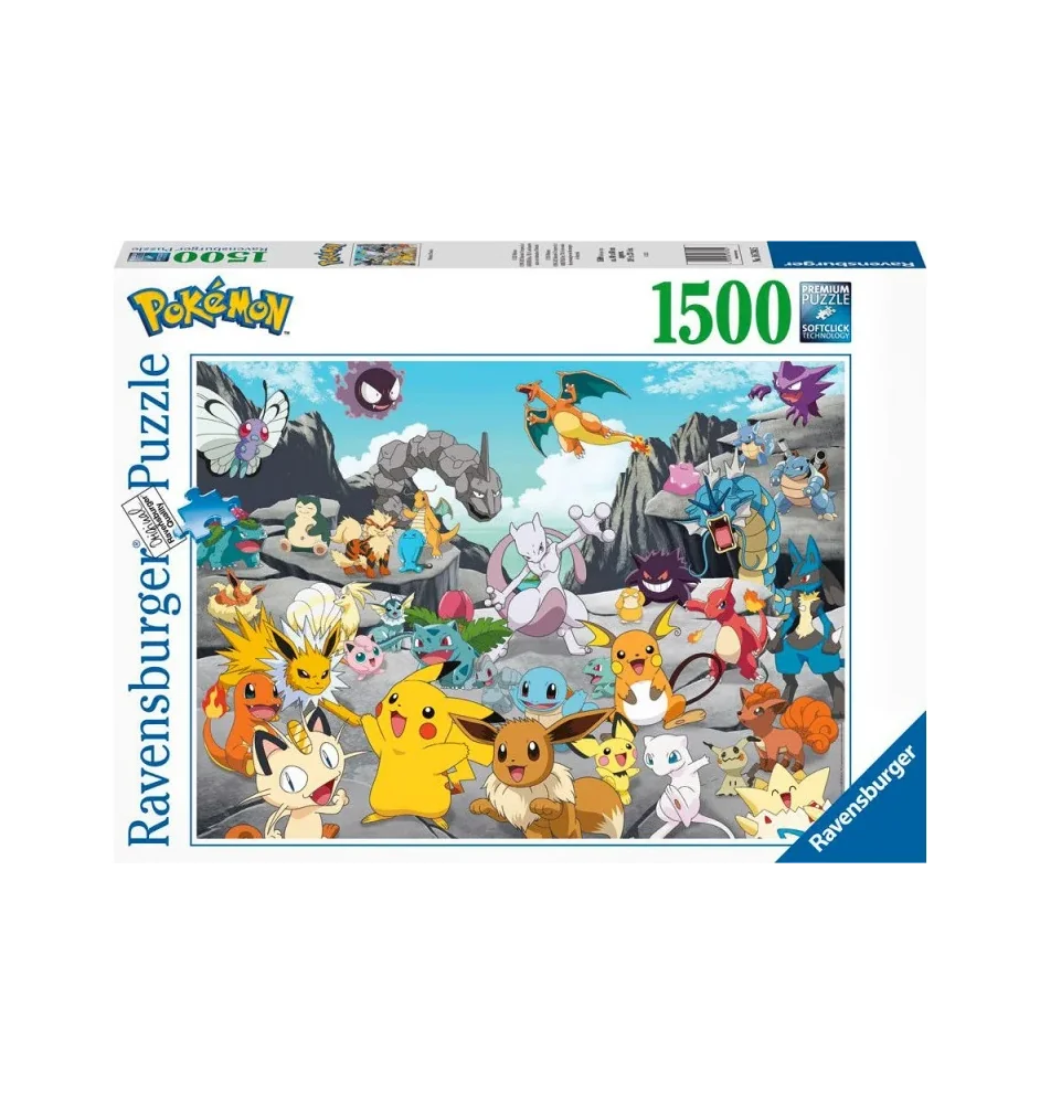 Puzzle Pokemon 1500P Classics