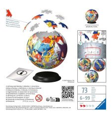 Pokemon Puzzle 3D 72p Rond