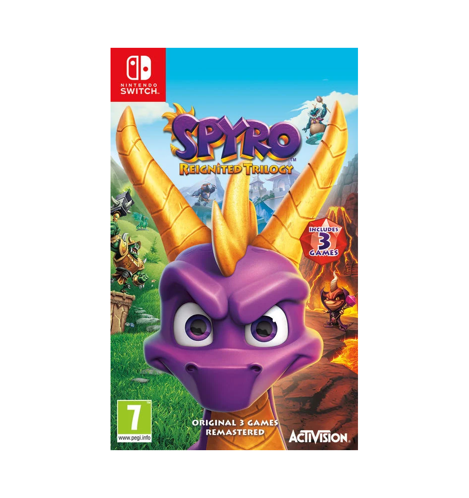 Switch Spyro Reignited Trilogy