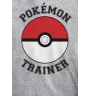 T-Shirt Pokemon Kids gris chiné entraineur 5/6 ans