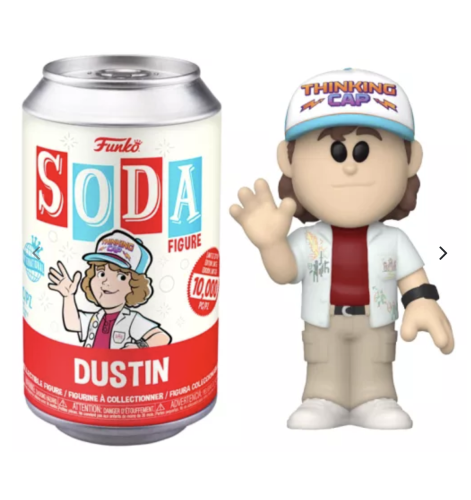 Figurine Pop Vinyl Soda Stranger Things Dustin