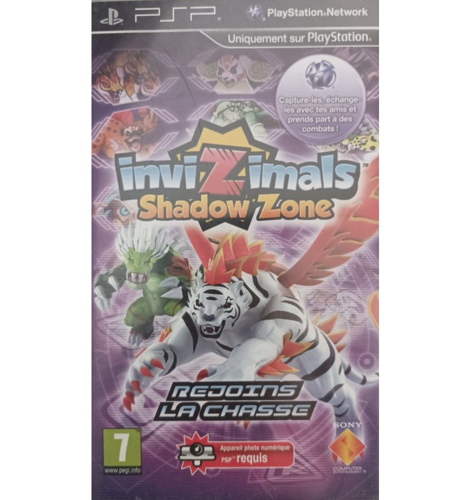 PSP Invizimals Shadow Zone Sn