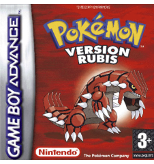 Gameboy Pokemon Version Rubis loose pal Fra