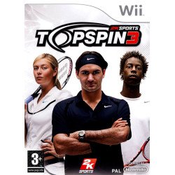 WII TOP SPIN 3 CIB