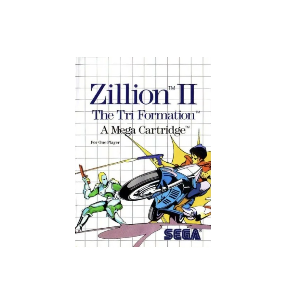 Master System Zillion II Triformation Loose