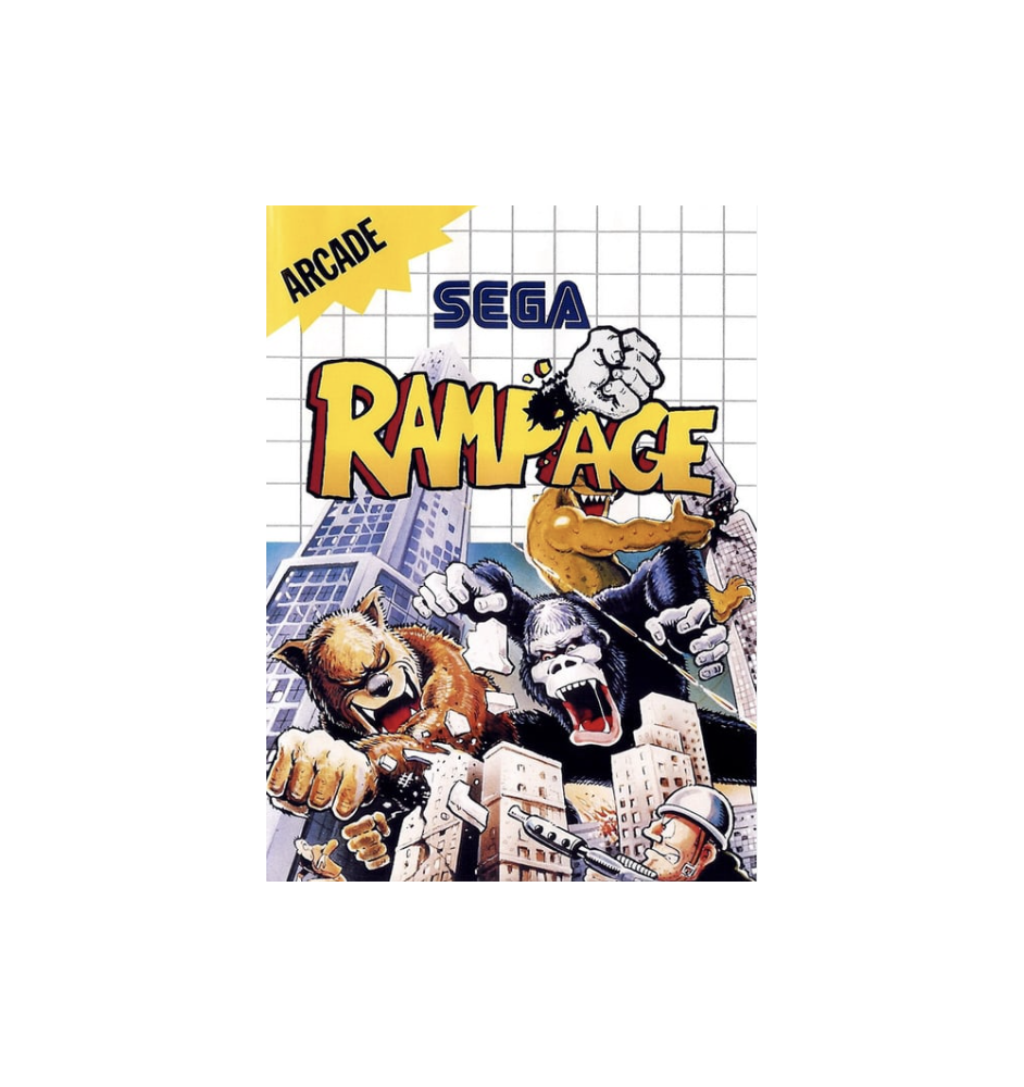 Master System Rampage Loose