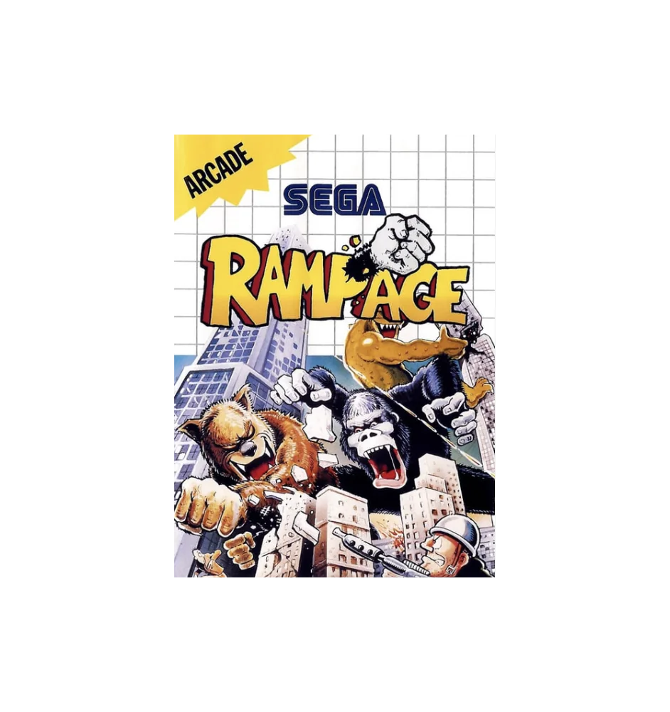 Master System Rampage Loose