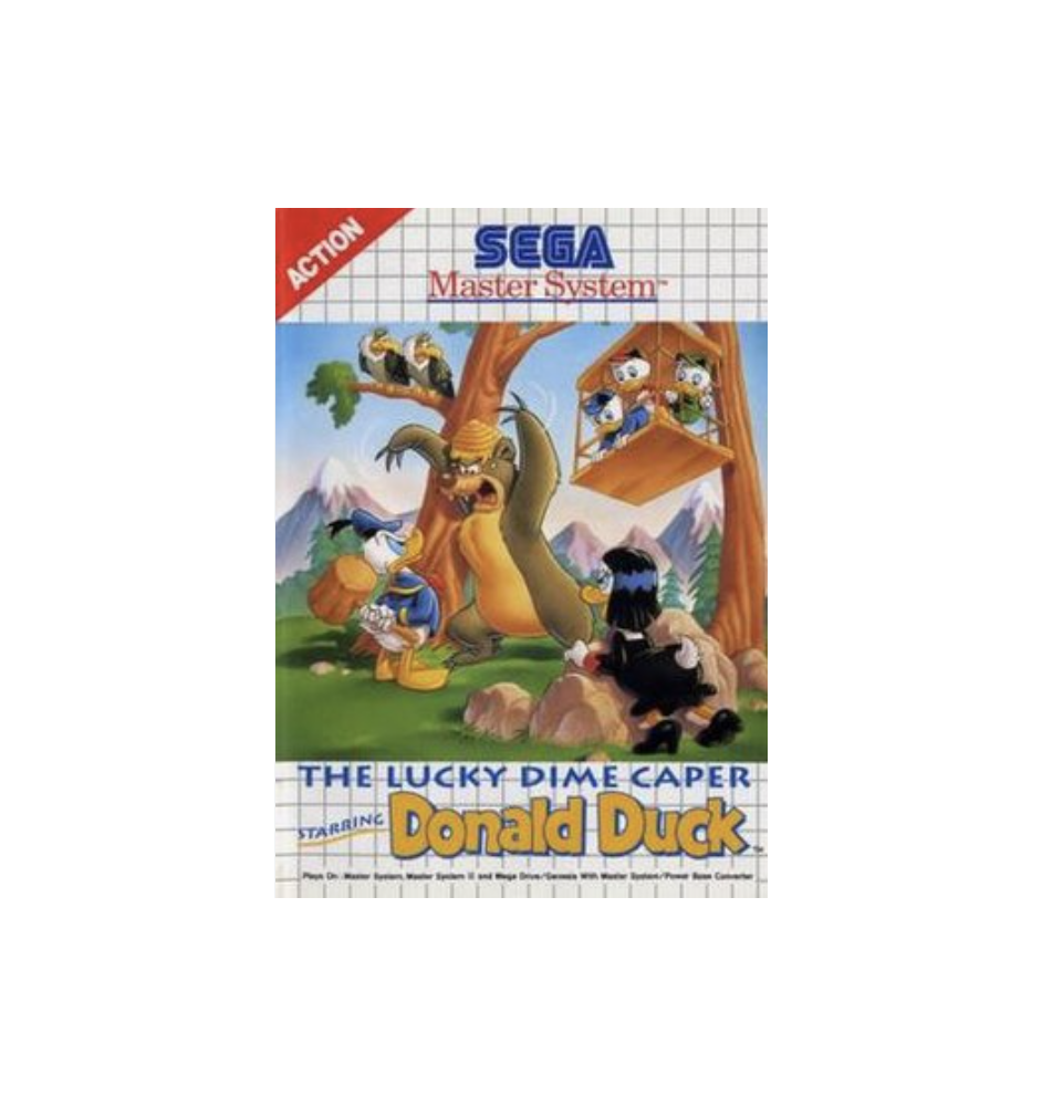Master System The Lucky Dime Caper Starring Donald Duck Loose