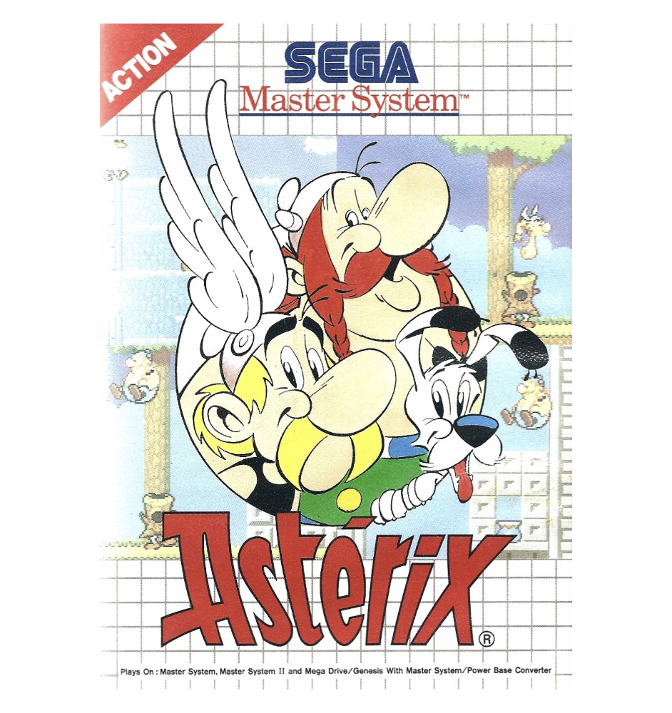Master System Asterix Loose