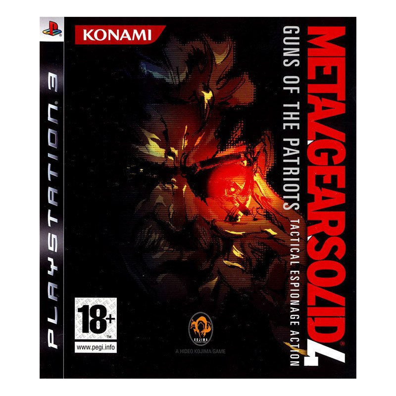 PS3 Metal Gear Solid 4 Cib