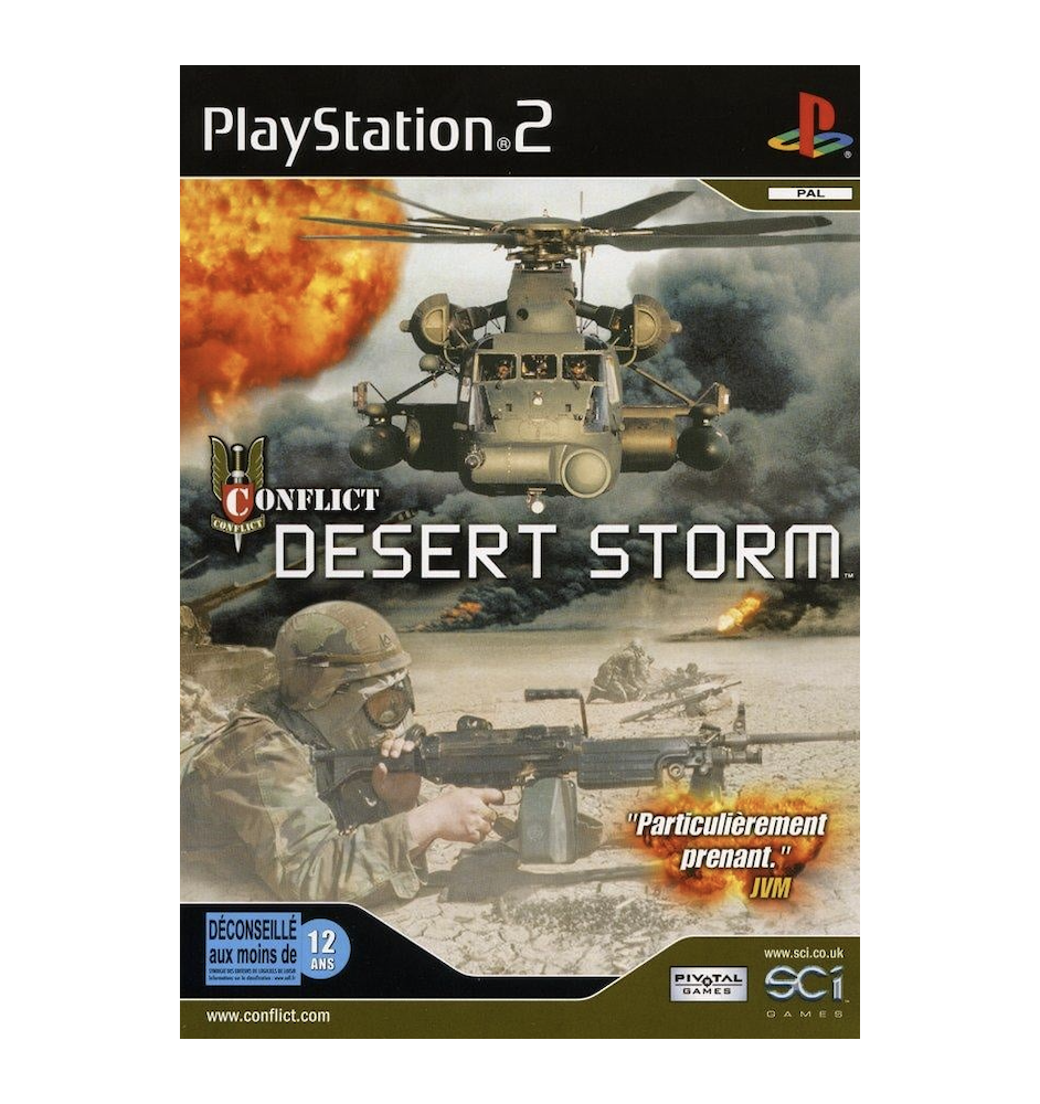 PS2 Conflict Desert Storm Cib