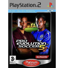 PS2 Pro Evolution Soccer 5 Plat Sn