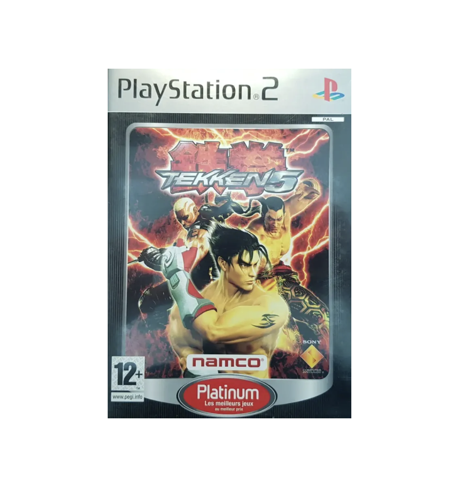 PS2 Tekken 5 Plat Sn
