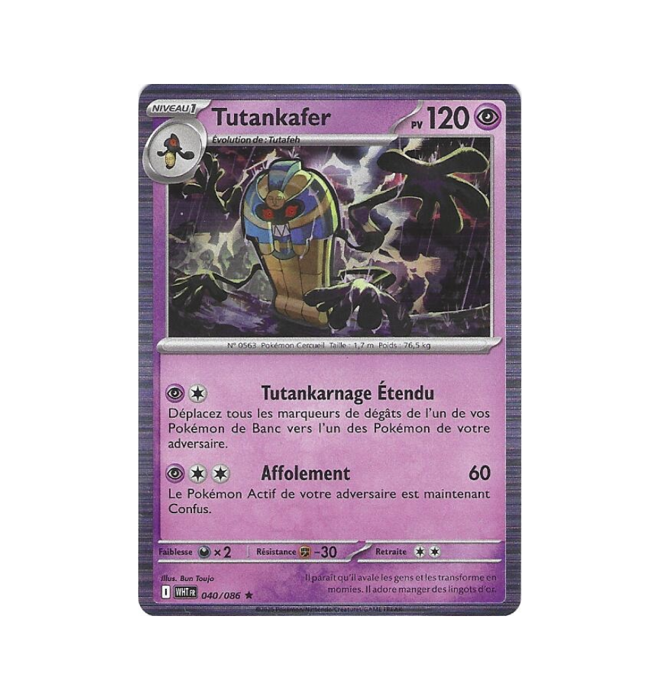 Tutankafer 040/086 holo