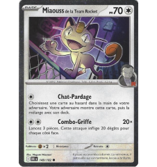 Miaouss De La Team Rocket 149/182 Cosmo holo