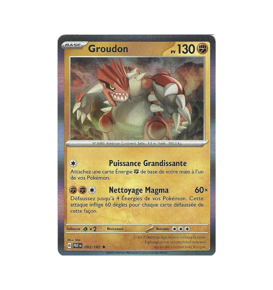 Groudon 093/182 Holo