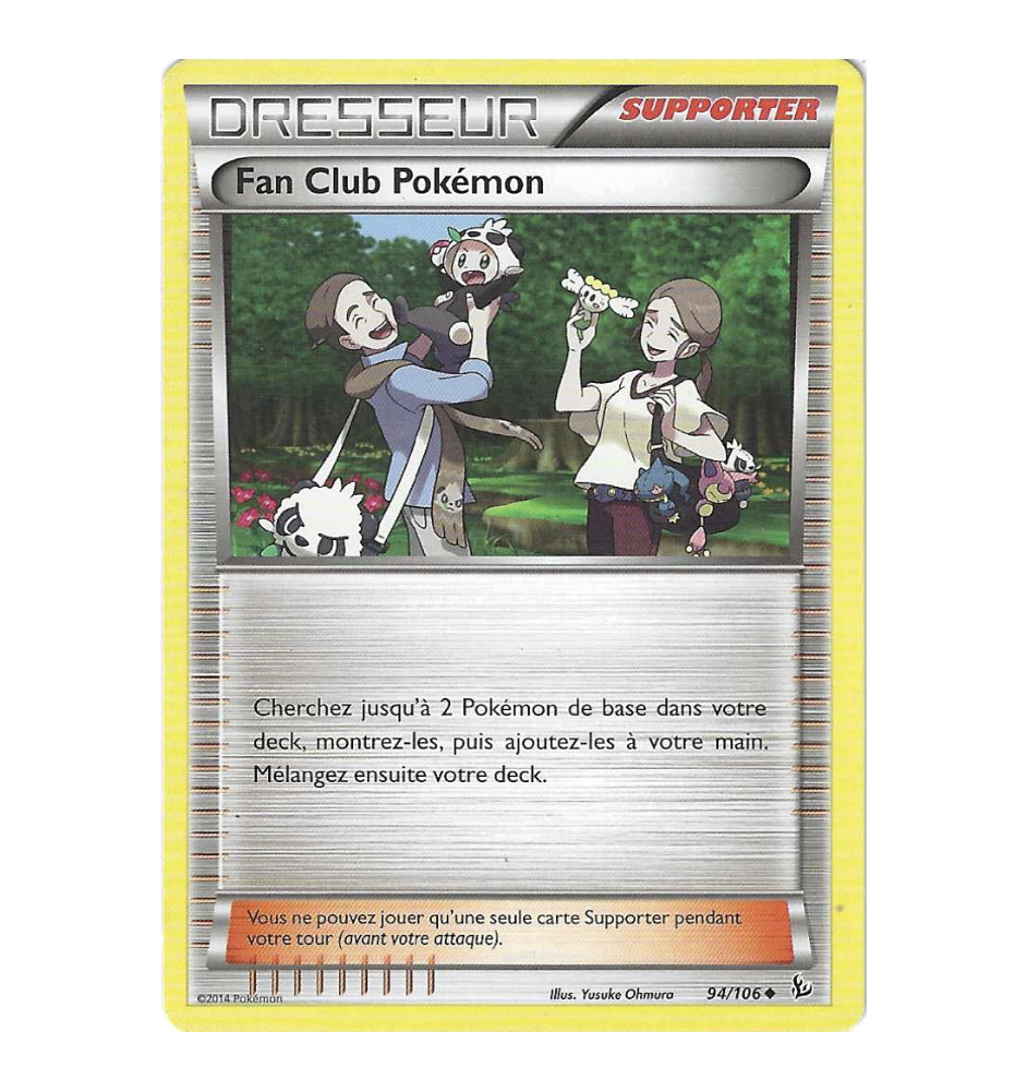 Dresseur Fan Club Pokemon 94/106