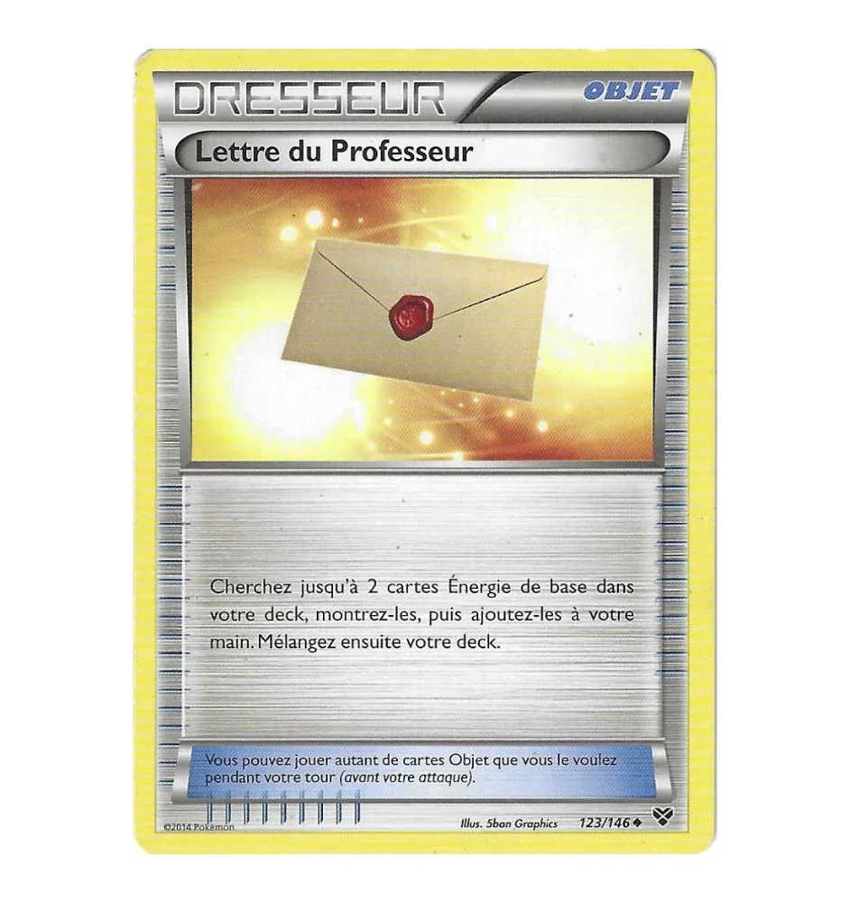 Dresseur Lettre Du Professeur 123/146