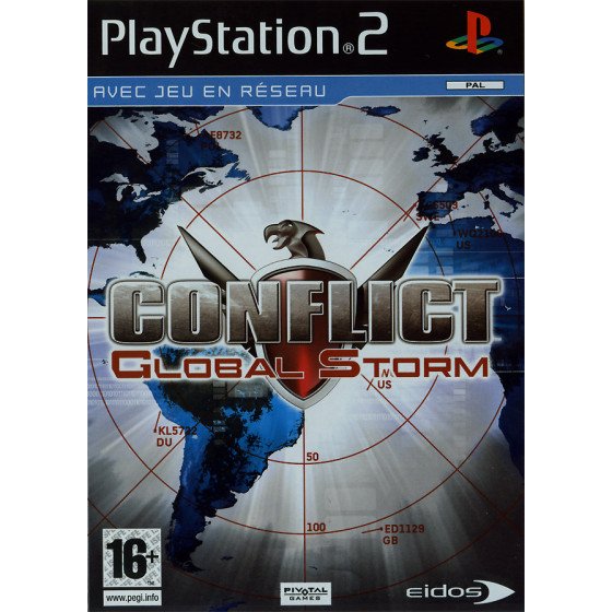 PS2  CONFLICT GLOBAL STORM  SN
