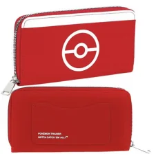 Pokémon Trainer Tech Portefeuille A Fermeture Eclair