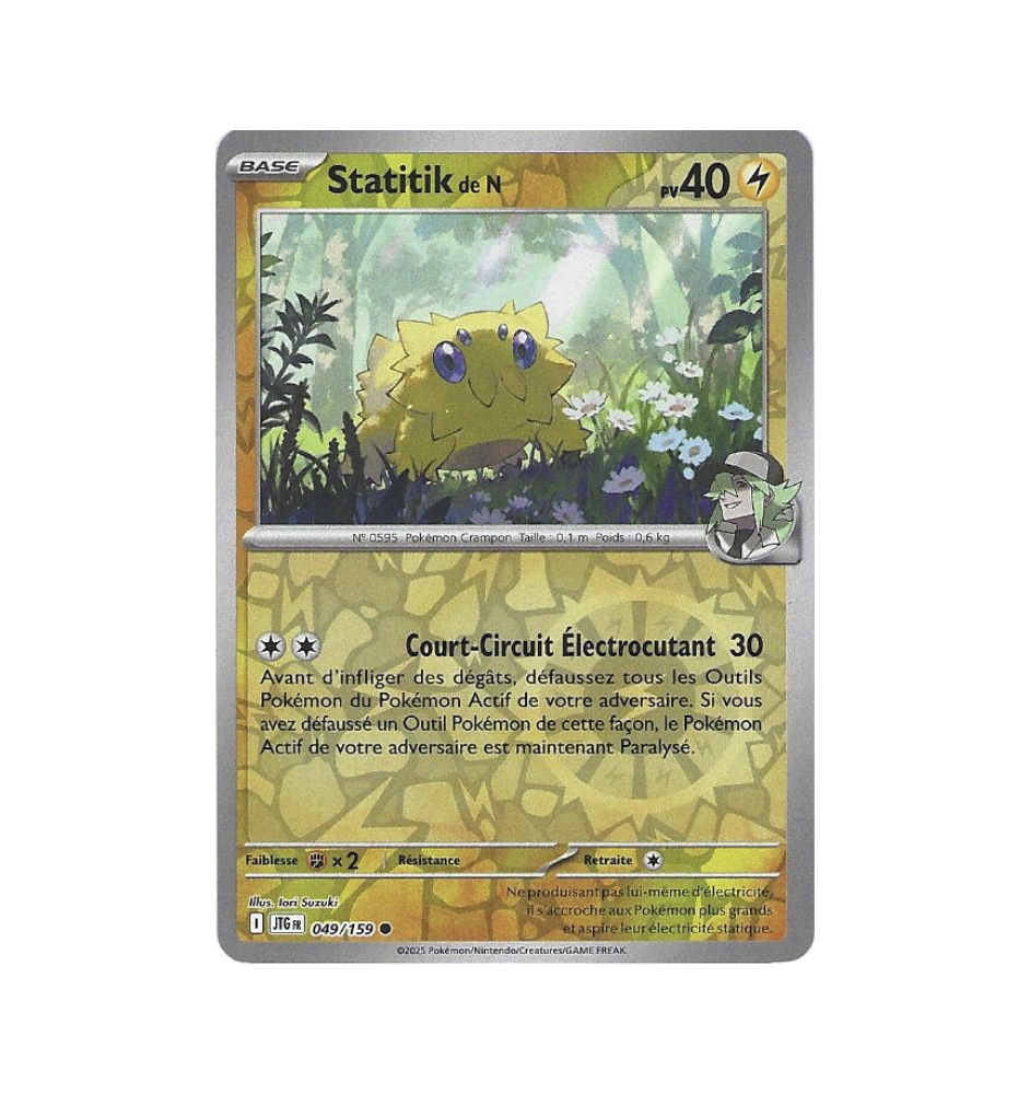 Statitik De N 049/159 Reverse