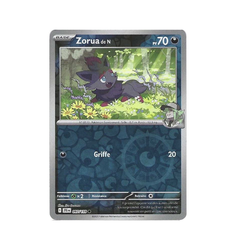 Zorua De N 097/159 Reverse