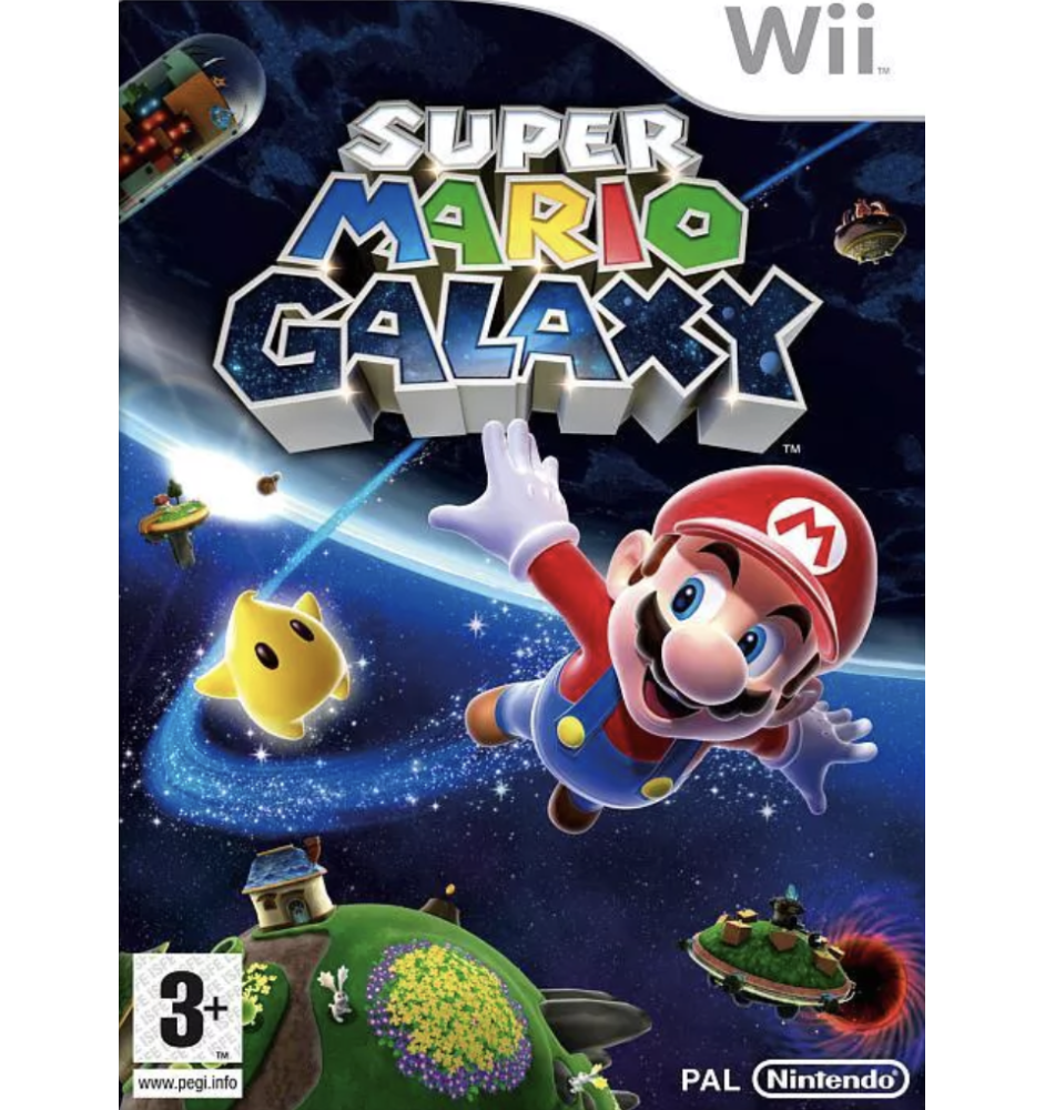 WII Super Mario Galaxy Cib