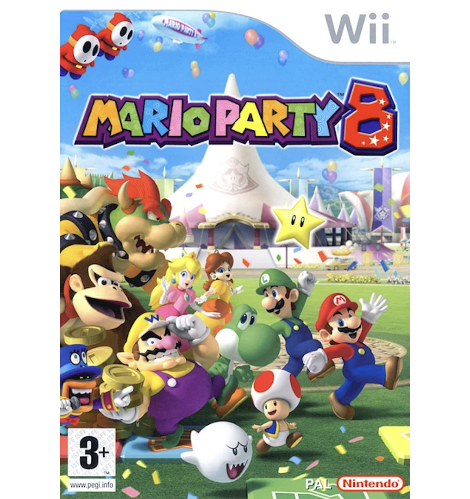 WII Mario Party 8 Cib