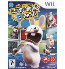 WII Rayman The Lapins Cretins Show Cib