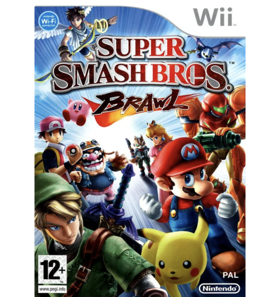 WII Super Smash Bros Brawl Cib