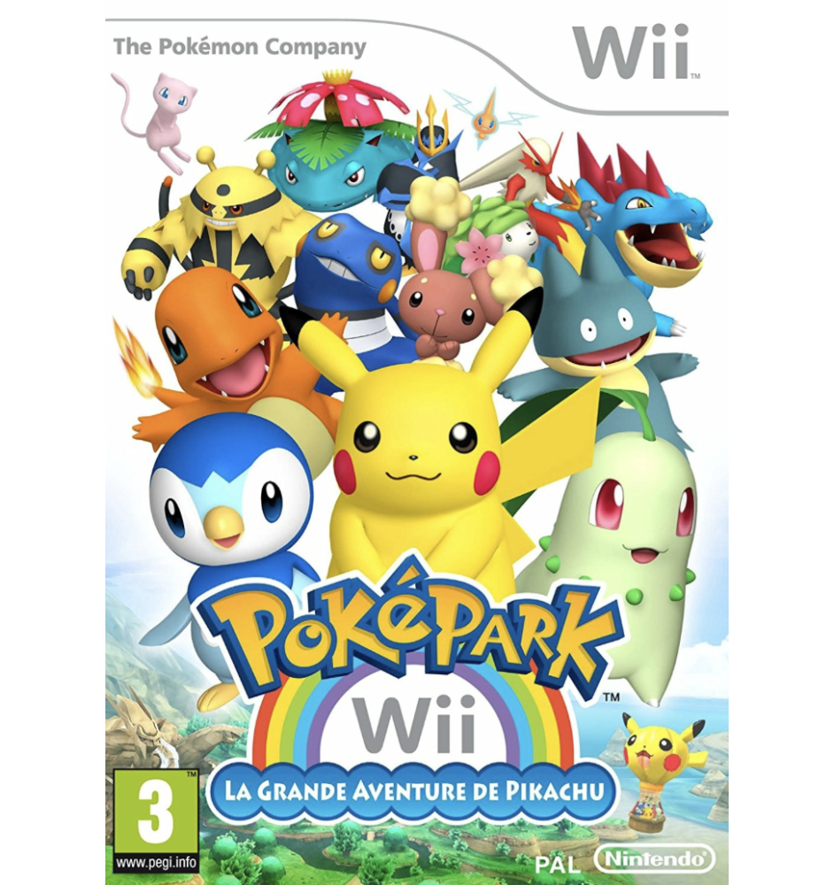 WII Poképark La Grande Aventure De Pikachu Cib
